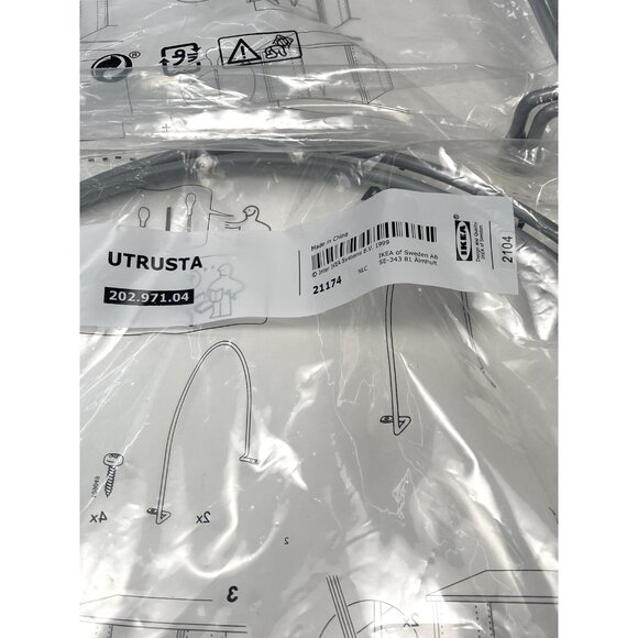 Lot 2 Sets 2 (4 Total) IKEA Utrusta Tray Divider Partition 21174 202.971.04 NIP - Picture 2 of 2